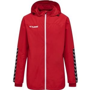 hummel hmlauthentic Kids Allweather Jacket meisjes, True Red, 164 cm
