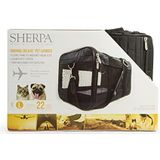 Sherpa Dierendraagtas Original Deluxe 48 X 29 Cm Polyester Zwart