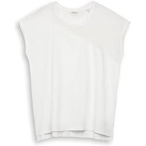 Esprit Sports Ocs BS Tee Yoga-shirt voor dames, gebroken wit, maat 44, gebroken wit