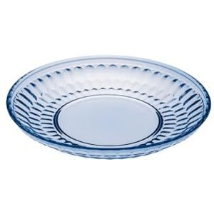 Villeroy & Boch - Boston Coloured salade bord blauw - Decoratief bord voor salades en desserts met blauw accent - Kristalglas