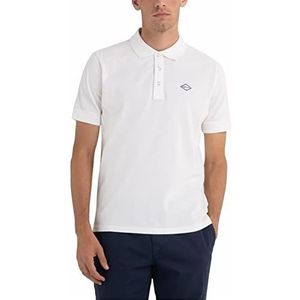 Replay heren poloshirt, 801, gebroken wit