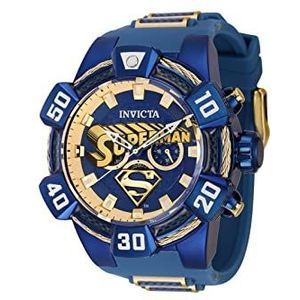 Invicta Watch 41147, blauw, riem, Blauw, Riem