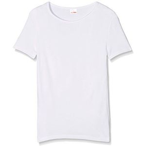 Damart Thermolactyl Graad 3 T-shirt met interlock mesh voor meisjes, Wit (wit), 8 jaar