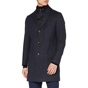 Strellson Premium Baronz wollen jas voor heren, Donkerblauw 402