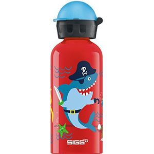 SIGG Underwater Pirates drinkfles voor kinderen (0,4 l), kleine fles zonder BPA en zonder oplosmiddel met veiligheidssluiting, zeer robuuste aluminium drinkfles