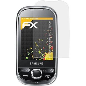 atFoliX 3x FX-anti-reflecterende displaybeschermfolie voor Samsung Galaxy 550 GT-i5500