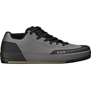 Fizik Gravita Versor Flat Fietsschoenen, mountainbike, uniseks, volwassenen, grijs (grijs/mud), 45,5 EU