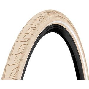 Continental Ride City E25 Reflex - Filo per Bicletta, 28 x 1,6 inch, 42-622 mm, 700 x 40C, kleur: Crema