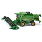 Siku 1876, John Deere T670i maaidorser, 1:87, metaal/kunststof, groen, beweegbare en afneembare snijstang