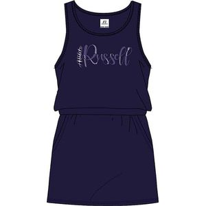 RUSSELL ATHLETIC Mouwloze jurk voor dames, Blauw