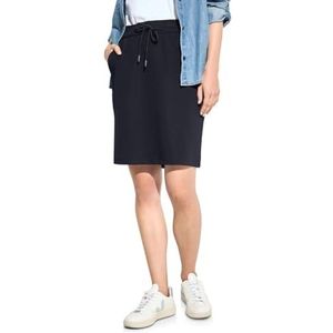 Cecil B361465 Jersey rok voor dames, Universeel blauw