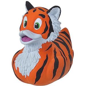 Wild Republic Rubber Duck Tiger, rubberen eend, badspeelgoed, cadeau-idee voor baby's, plastic eend, geweldig cadeau voor kinderen en volwassenen, 10 cm