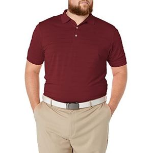 Callaway Mens Opti-Vent Short Sleeve Open Mesh Polo Shirt Golf Top Zinfandel XXL