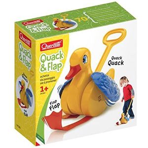 Quercetti - 4180 Quack Flap - trekspeelgoed, activiteiten- en ontwikkelingsspeelgoed