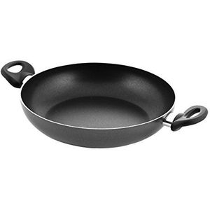 Home Maitre Saucepan met 2 handgrepen, non-stick coating, 26 cm, aluminium, antraciet/zwart