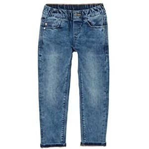 s.Oliver Lange broek Skinny Joggstyl, Blue Stretched Den, 8 jaar meisje, Blauw uitgerekt