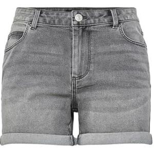 PIECES Pcpeggy Mw Mg Noos Bc Short, Medium Grey Denim, M