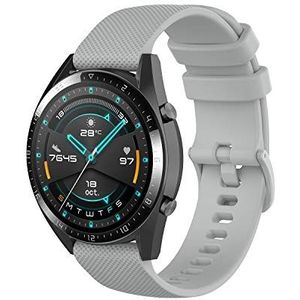 Wownadu 22 mm armband compatibel met Fossil Gen 5, Galaxy Watch 3 45 mm, reservearmband van siliconen, compatibel met Garmin Vivoactive 4 (zonder horloge)