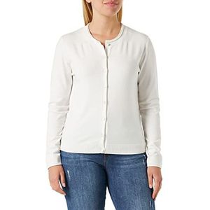Sisley Sweatshirt L/S 14etm5203 Cardigan voor dames (1 stuk), Wit 074
