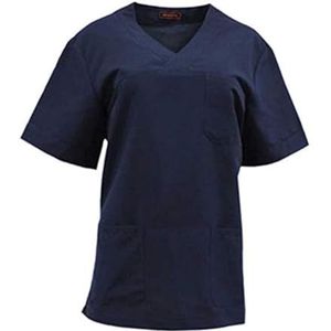 ROGER Casaca Sanitaire Waterproof Medisch Service-T-shirt voor volwassenen (1 stuk), Blauw