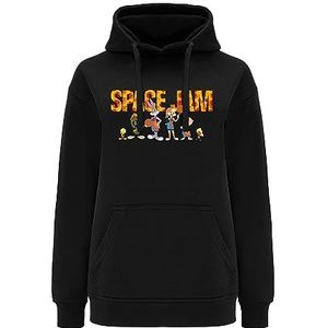 Ert Group Hooded Sweatshirt pour femme, Space Jam 006 Black, XXS