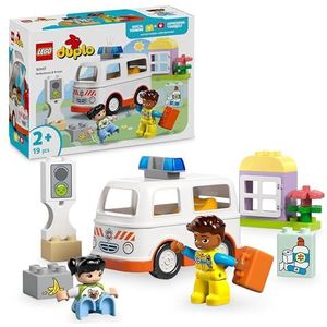Lego - Ambulance And Driver - Bouwspel - Multikleur - Kunststof