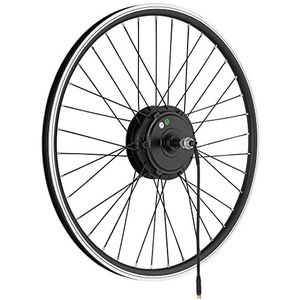 windmeile | E-Bike naafmotor hinderniswiel, uitgestraald, zwart, 28 inch, 48 V/500 W, E-bike, elektrische fiets, pedelec