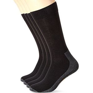 Camano 9200 sokken, zwart (0005), 47 cm-49 cm (4 stuks) uniseks, zwart.