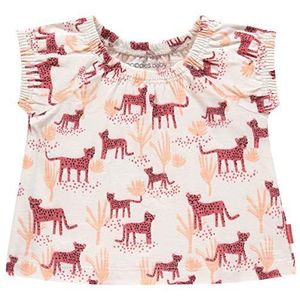 Noppies G Regular T-shirt Ss Choctaw Aop T-shirt voor baby's, meisjes, Rood P160