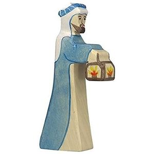 Holztiger - 2041172 - Figuur - Berger met lamp 2
