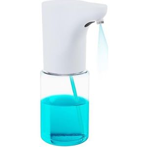 ProMedix Automatische zeepdispenser 300 ml met infraroodsensor, automatische dispenser voor vloeibare zeep, desinfectiemiddelen, douchegels en shampoo, elektronische zeepdispenser