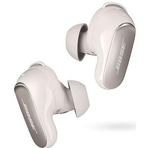 Bose QuietComfort Ultra draadloze hoofdtelefoon met ruisonderdrukking, Bluetooth-hoofdtelefoon met ruisonderdrukking met ruimtelijke audio en krachtige ruisonderdrukking, wit