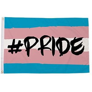 AZ FLAG Vlag Transgender, hashtag Pride, 150 x 90 cm, transgender-vlag, 90 x 150 cm