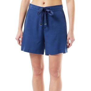 United Colors of Benetton Short Femme, Bleu moyen 2g6, XL