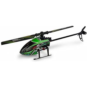 Amewi 25314 AFX180 6G RTF 2,4 GHz 4-kanaals single-rotor helikopter met automatische startfunctie en lcd-zender, groen