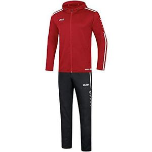 JAKO Striker 2.0 Dameskostuum met capuchon, chili, rood, wit, 36 EU