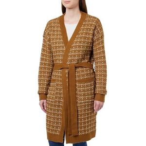 SIDONA Cardigan pour femme, marron, XL-XXL