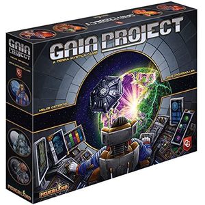 Capstone Games: Gaia Project, strategie bordspel, ontwikkeling, onderzoek, upgrade en configuratie van de melkweg met 1 van de 14 facties, voor 1 tot 5 spelers, vanaf 14 jaar