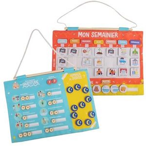 J.A.D.E - Montessori - 141511 - educatief spel - meerkleurig - stoffen - stemming - dodo - kinderspel - Frans design - jade - vanaf 3 jaar