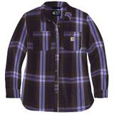 Carhartt Dameshemd met lange mouwen Twill L/S Plaid, Lavendel