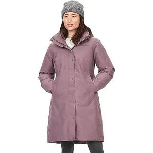 Marmot Chelsea jas voor dames, waterdichte en geïsoleerde winterjas met capuchon, warme en winddichte parka, lichte en opvouwbare outdoorjas voor dames (1 stuk)