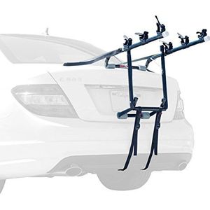 Allen Sports USA Luxe fietsendrager voor 3 fietsen in de kofferbak, zwart