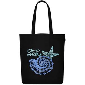 Eco Right E01-vcparent Tote Unisex, Blauwe schelp, Blauwe schelp