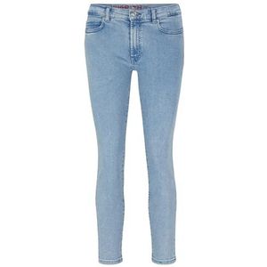 HUGO dames jeans broek, Turkoois / Aqua445