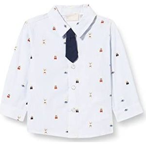 Chicco Camicia Manica Lunga blouse voor kinderen en jongens, Azur