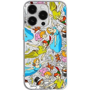 ERT GROUP Originele en officieel gelicentieerde Disney-telefoonhoes voor Apple iPhone 14 Pro Max, motief Peter Pan 002, met glitteroverloop-effect