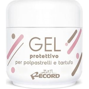 Record Beschermende gel voor truffels en vingers voor honden en katten. Hydraterende arganolie crème perfect voor winter en zomer. Made in Italy Pad-gel, 50 ml