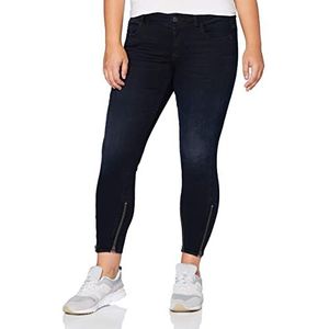 G-STAR RAW Lynn skinny jeans voor dames, met 2 ritssluitingen en medium waist, Blauw (Worn in Night Destroyed 8971-b187)