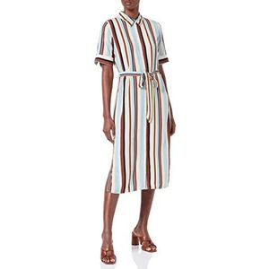 Tom Tailor Denim dames jurk, 29574 meerkleurige verticale strepen
