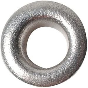 Fiskars Oogjes, rond, Ø 4,8 mm, 50 stuks, voor Fiskars Tag Maker en oogdispenser, zilver, 1020507